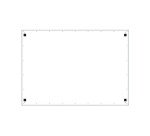 Vitrine Intérieure Verrouillable avec Portes Coulissantes SLIM 6x A4