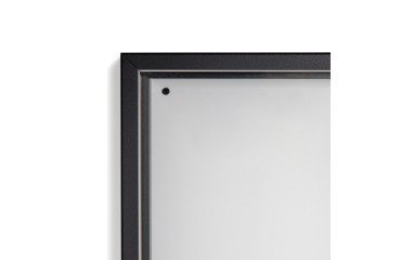 Vitrina Interior Magnética Slim con Puertas Correderas 8 x A4 Antracita