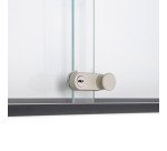 Vitrina Interior Magnética Slim con Puertas Correderas 8 x A4 Antracita