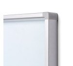 Vitrine d'affichage intérieur avec coins de sécurité cadre aluminium ignifuge