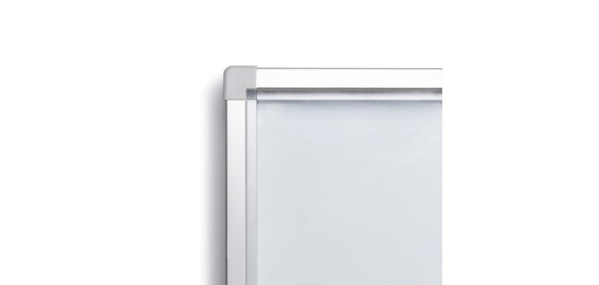 Indoor Lockable Showcase With Sliding Doors Slim With Safety Corners 8 x A4