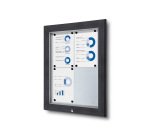 Vitrine Extérieure Verrouillable 4x A4 Anthracite