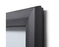 Vergrendelbaar Notitiebord Outdoor 4x A4 RAL 7016