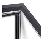 Vitrine Extérieure Verrouillable 4x A4 Anthracite