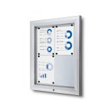 Vitrina Exterior Magnética 4x A4
