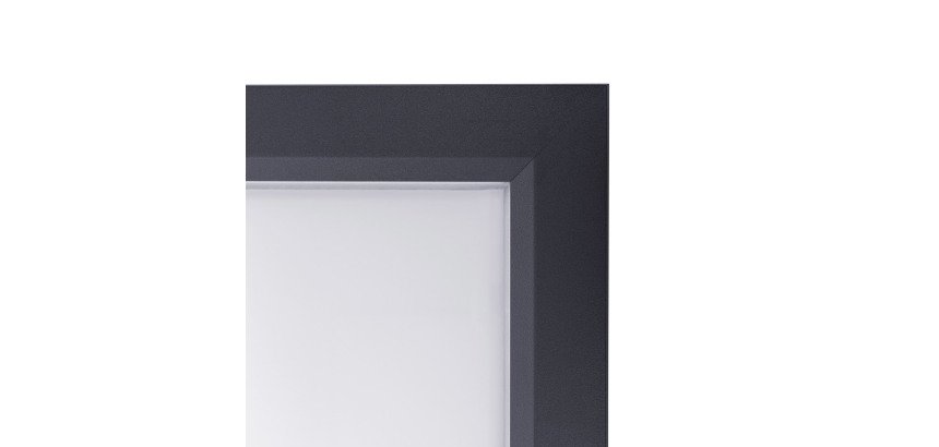 Abschließbarer Schaukasten Outdoor Slim 4 x A4 Anthrazit