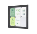 Vitrine Extérieure Verrouillable Slim 6 x A4 Anthracite