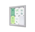 Outdoor Lockable Showcase Slim 6 x A4