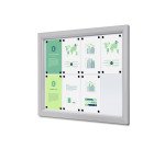 Vitrine Extérieure Verrouillable Slim 8 x A4