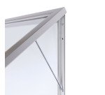 Vitrine Extérieure Verrouillable Slim 8 x A4