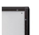 Vitrina Interior Económica 3x A4 Negra