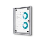 Vitrina Interior Económica 1x A4 Ignífuga