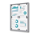 Vitrina Interior Económica 4x A4 Ignífuga