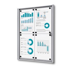 Indoor Lockable Showcase Economy B1 Fire Rated 4x A4