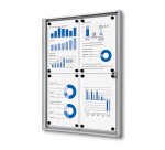 Vitrine Intérieure Verrouillable Economy SCXS 4x A4