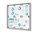 Indoor Lockable Showcase Economy B1 Fire Rated 6x A4