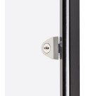 Vitrina Interior Económica 6x A4 Negra