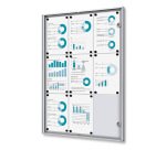 Vitrina Interior Económica 9x A4 Ignífuga