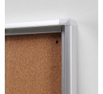 Vergrendelbaar Prikbord Kurk Economy 6x A4