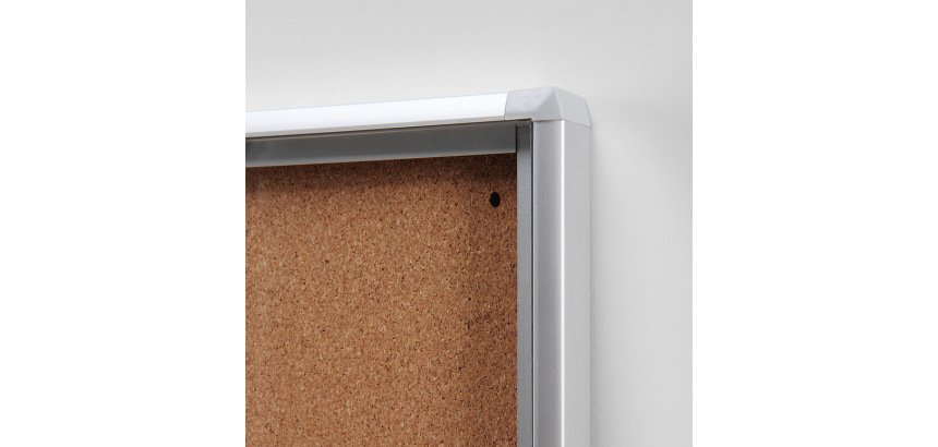 Vergrendelbaar Prikbord Kurk Economy 8x A4