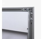 Porte-menu Extérieur avec  LED 2 x A4 Paysage