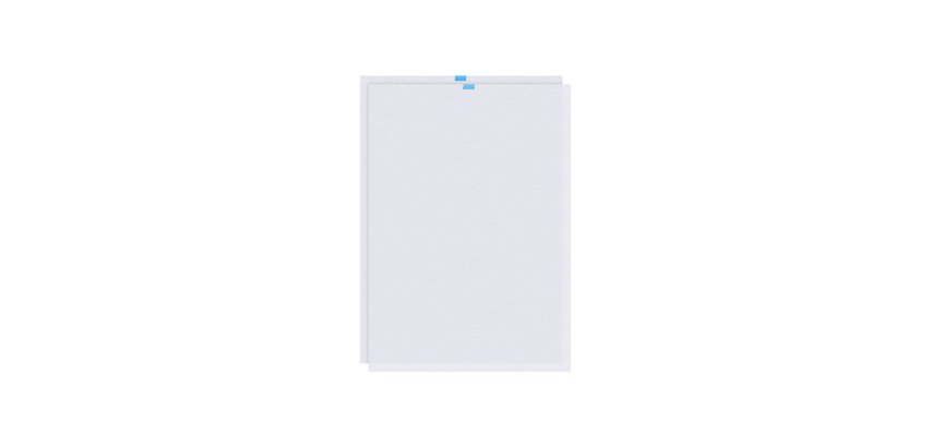 Set de Feuilles PVC 70 x 100 cm