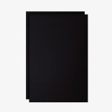 Ensemble De Feuilles D'écriture Noires A1