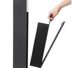 Cendrier Sur Pied Noir