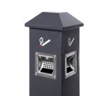 Cendrier Sur Pied Noir