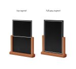 Natura Dessus De La Table Ardoise A4 Noir