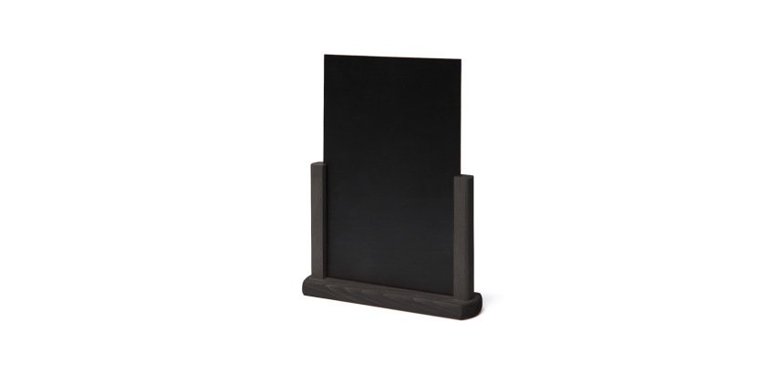 Natura dessus de la Table Ardoise A4 Noir