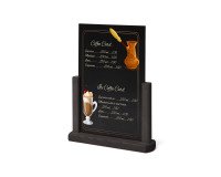 Natura Table Top Chalk Board Black A5