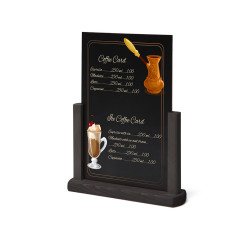 Natura dessus de la Table Ardoise A5 Noir