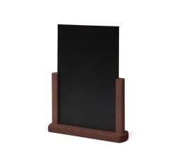 Natura Table Top Chalk Board Dark Brown A4