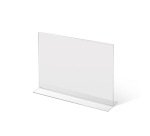 Porte-menu T-Stand Acrylique A4 Paysage