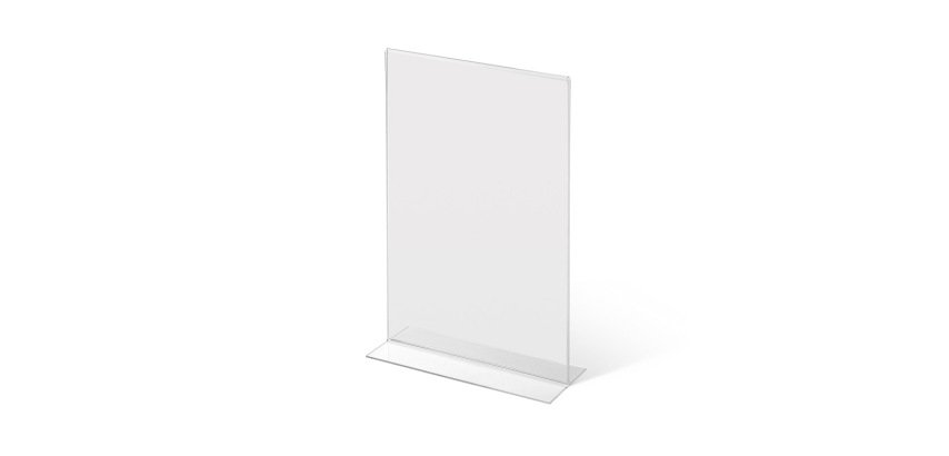 T Stand Menu Holder Portrait A4