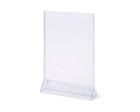 Scritto® Soporte Para Folleto Y Portamenús De Sobremesa Formato Vertical En T A4