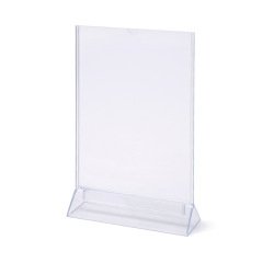 Scritto® Soporte Para Folleto Y Portamenús De Sobremesa Formato Vertical En T A4