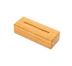 Support de menu en bois en T Format A5 Portrait