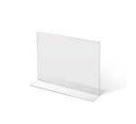 Porte-menu T-Stand Acrylique A5 Paysage