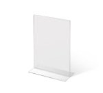 Porte-menu T-Stand Acrylique A5 Portrait