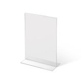 Porte-menu T-Stand Acrylique A5 Portrait