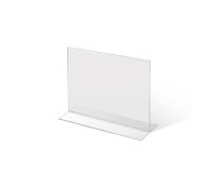 Soporte para Folletos y Menús Forma T A6 Horizontal