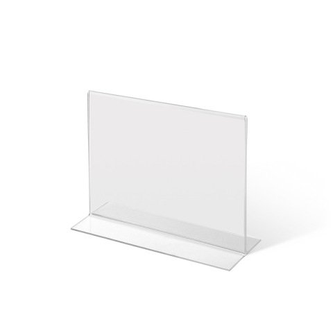 Soporte para Folletos y Menús Forma T A6 Horizontal