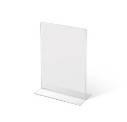 T Standaard Menuhouder Acryl A6 Staand