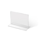 Porte-menu T-Stand Acrylique A7 Paysage