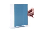 Soporte para Folletos y Menús Forma T A7 Horizontal