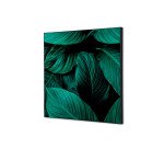 Décoration Murale en Tissu SET 40 x 40 Feuillage Vert