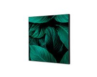 Wanddecoratie Textiel SET 40 x 40 Botanische Bladeren Groen
