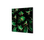 Décoration Murale en Tissu SET 40 x 40 Cactus Vert